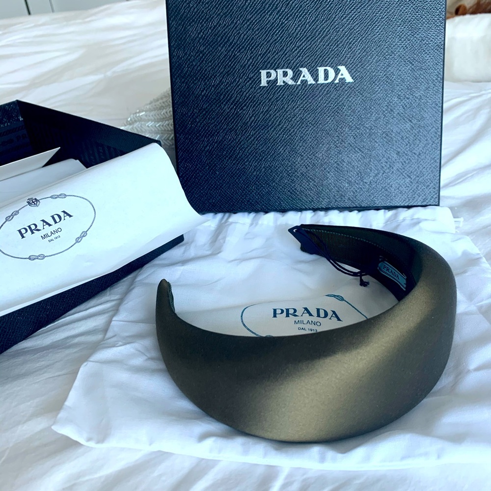 Prada Satin Headband